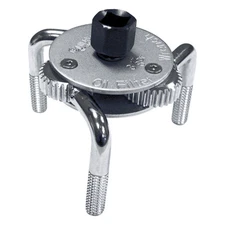 Genius Tools 3/8" Dr. Three-Legged Adjustable Metal Oil Filter Wrench 3" - 5"...