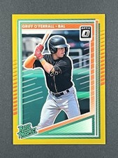 2025 Panini Donruss - Optic Rated Prospects Griff O’Ferrall #177 Gold Prizm /10