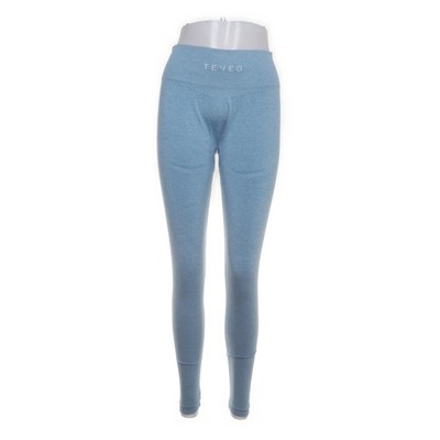 Teveo, Sportleggings, Größe: L, Blau, Elasthan/Polyamid/Polyester #ooL