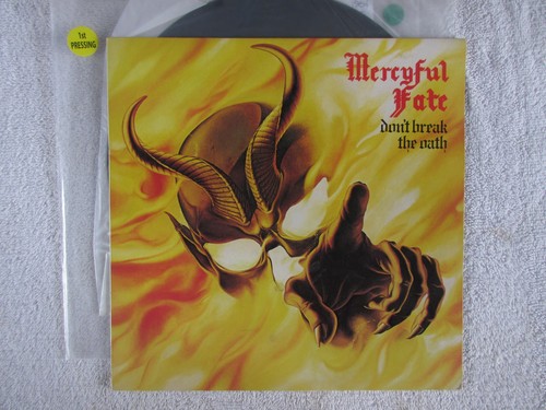 Mercyful Fate -"Don't Break the Oath" OG 1984 RR200 vinyl  EX+