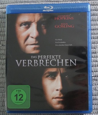Das perfekte Verbrechen Anthony Hopkins Ryan Gosling sehr guter Zustand Blu-ray