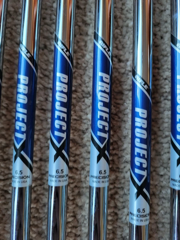 Ejes de hierro Project X 6,5 #4-GW (tirón del eje) con empuñaduras de cable Z Foto 2 de 4