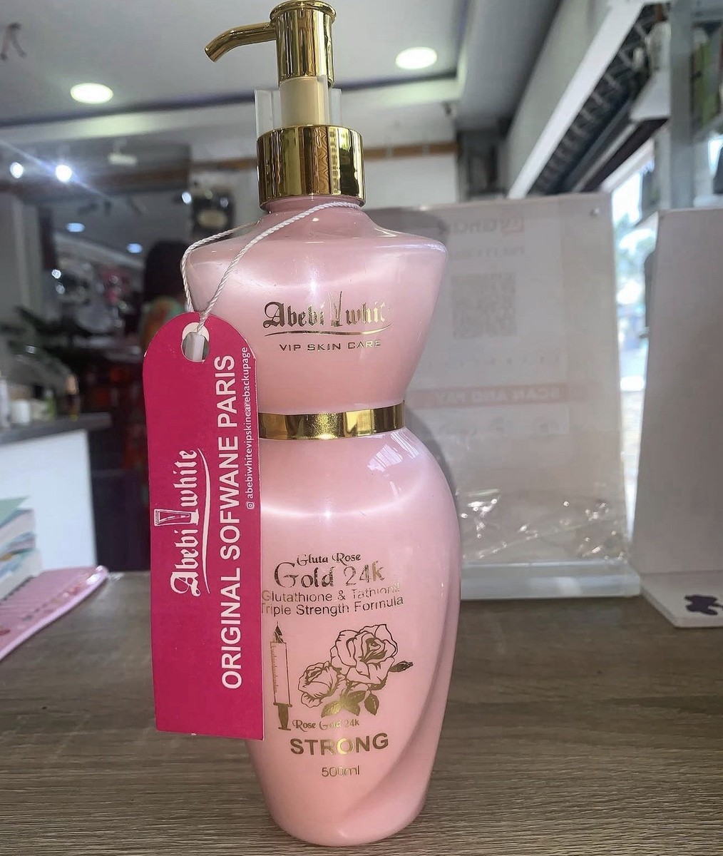 Abebi White Gold 24k Rose Skin Lotion 500ml | eBay