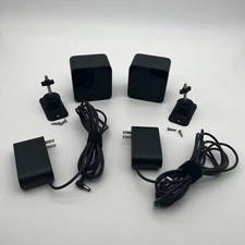 HTC Vive VR Base Station 1.0 2PR8100 w/Power Adapters & Mounts Set Of 2