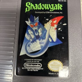 Shadowgate NES W/ Manual Cleaned & Tested Must @@!!