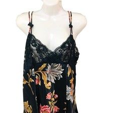 Y2K Womens Babydoll Slip Dress Robe Set M L Lace Fairy Goth 2 PC Cinema Exoile