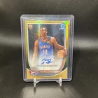 New Listing2025-26 Topps Bowman #BCA-TS Thomas Sorber Gold Auto /50