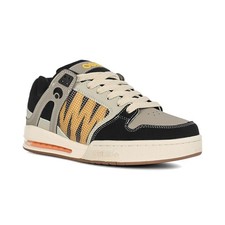 Osiris Pixel Skate Shoes - Black/Yellow/Grey