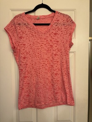 Women s Exist v neck shirt size extra large