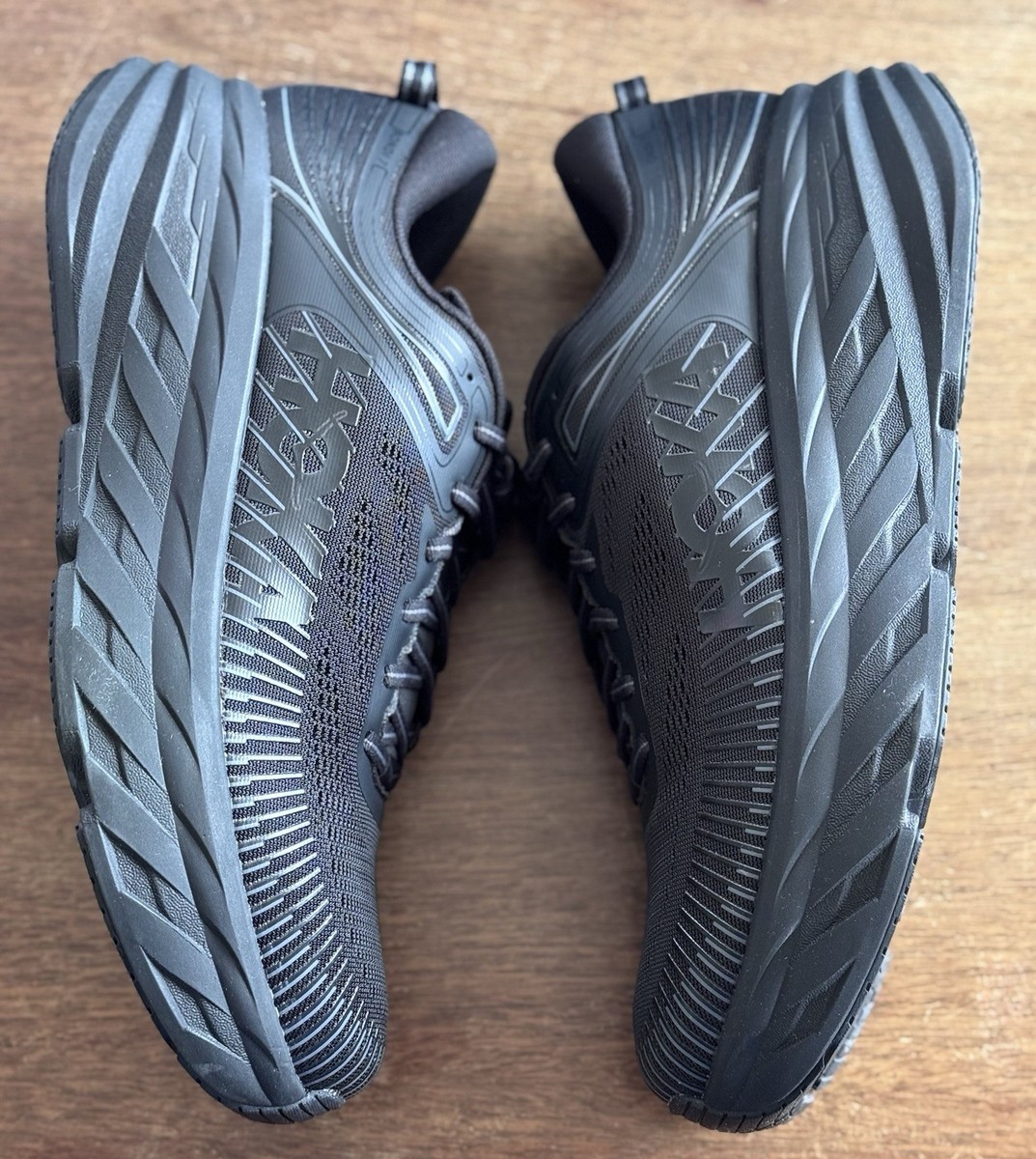 Size 11.5 - Hoka One One HOKA Bondi 7 Black for sale online | eBay