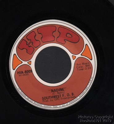 Hear 1969 Southwest F.O.B. Psychedelic M- 45 - Nadine / All One Big Game