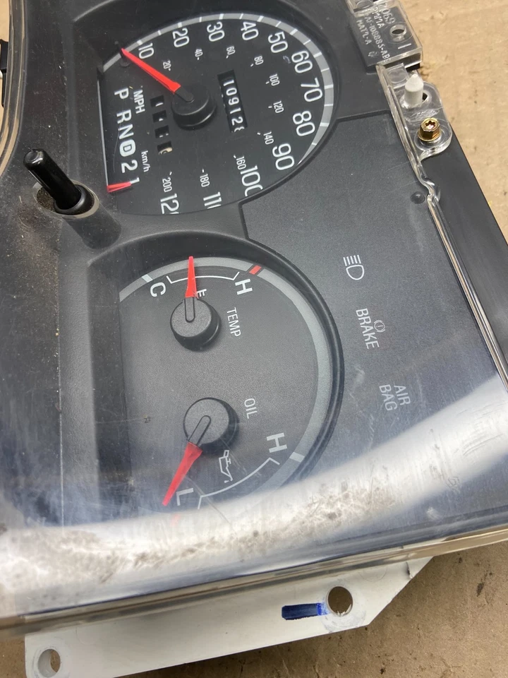 Velocímetro Mercury Marquis 2001 a 2005 calibre de racimo OEM U4958 DG Foto 4 de 4