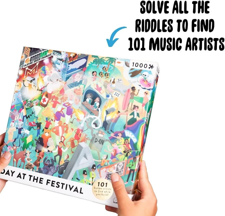 Big Potato Day at The Festival 1000-pc Jigsaw Puzzle - Brand New - Image 3 of 4