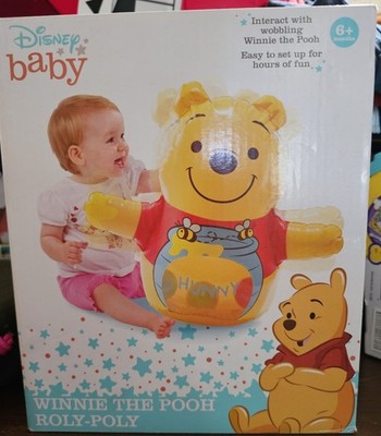 NEW Disney Winnie The Pooh Roly- Poly Wobbly Toy