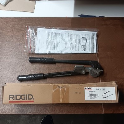 Ridgid Model #406 Cat # 36097 3/8'' Stainless Steel Instrument Tube Bender