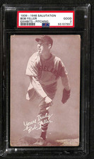 Bob Feller Cards, Rookie Card and Autographed Memorabilia Guide 8