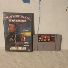 Acclaim Judge Dredd Super Nintendo SNES NTSC-U/C T-Teen Video Game