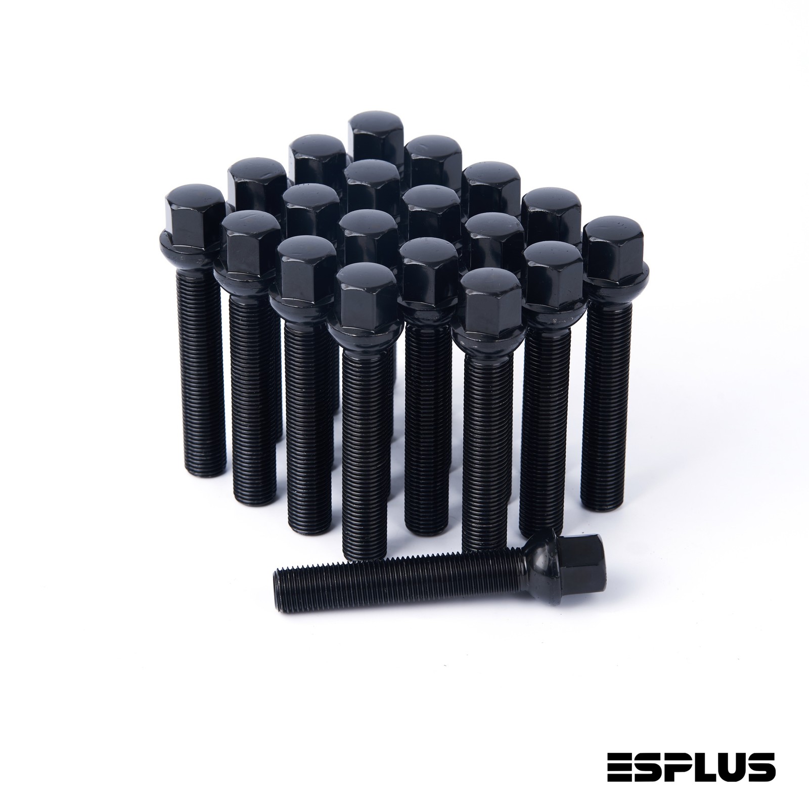 Bentley Bentayga EWB 2011-2020 Wheel spacers 20 pcs Black