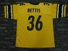 JEROME BETTIS BUS #36 PITTSBURGH STEELERS STARTER GOLD YELLOW NFL GAME JERSEY XL — photo 1