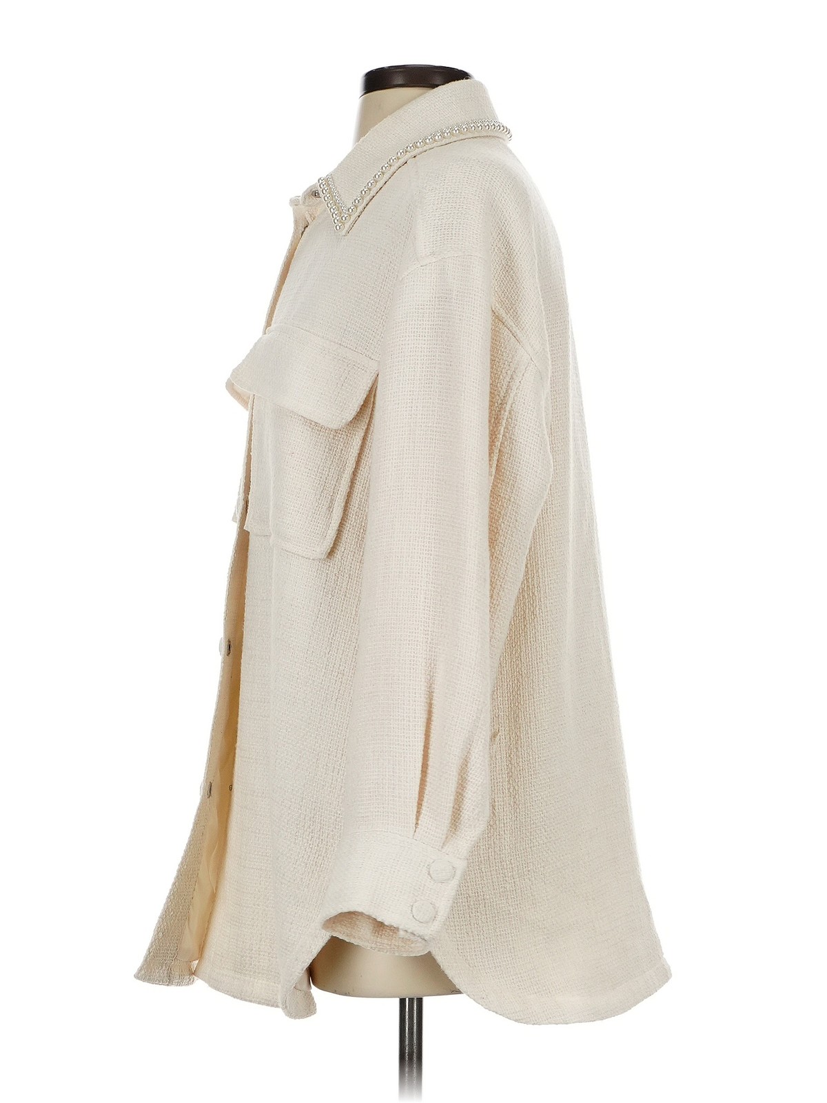 H&M Women Ivory Coat S thumbnail 4