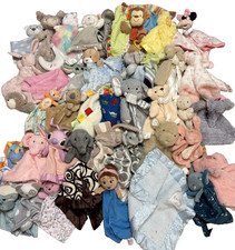 Lovey Security Blankets Lot Plush Baby Doll Reseller Wholesale Bundle 40 Pcs L