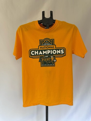 Port & Company NDSU Bison NCAA Football Champs Graphic T-Shirt Orange S