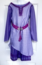 Disney WISH Princess ASHA Girls Dress Up Costume Sz 4-6x