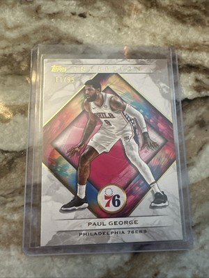 Topps 2025 Inception PINK /99 - Paul George - Philadelphia 76ers SP #51