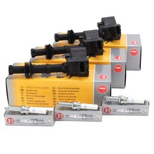 3x NGK Zündspule + 3x Zündkerze für CITROEN DS OPEL PEUGEOT 1.2 Turbo