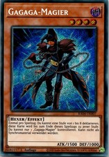 TCG Yu-Gi-Oh Karte GAGAGA-Magier Ra04-De007 Secret Rare
