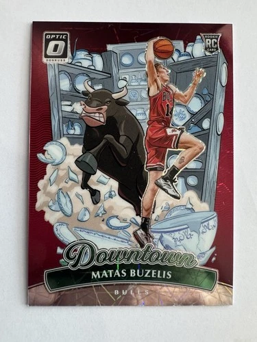 2024-25 Panini Donruss Optic - Downtown Matas Buzelis #24 (RC)
