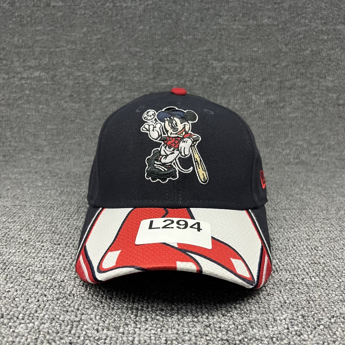 New Era 9FORTY Boston Red Sox Mickey Mouse Youth Hat MLB Disney Adjustable Cap