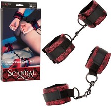 Scandal Calexotics Universal Cuff Set   Luxury Bondage Handcuffs Bdsm Toys For C