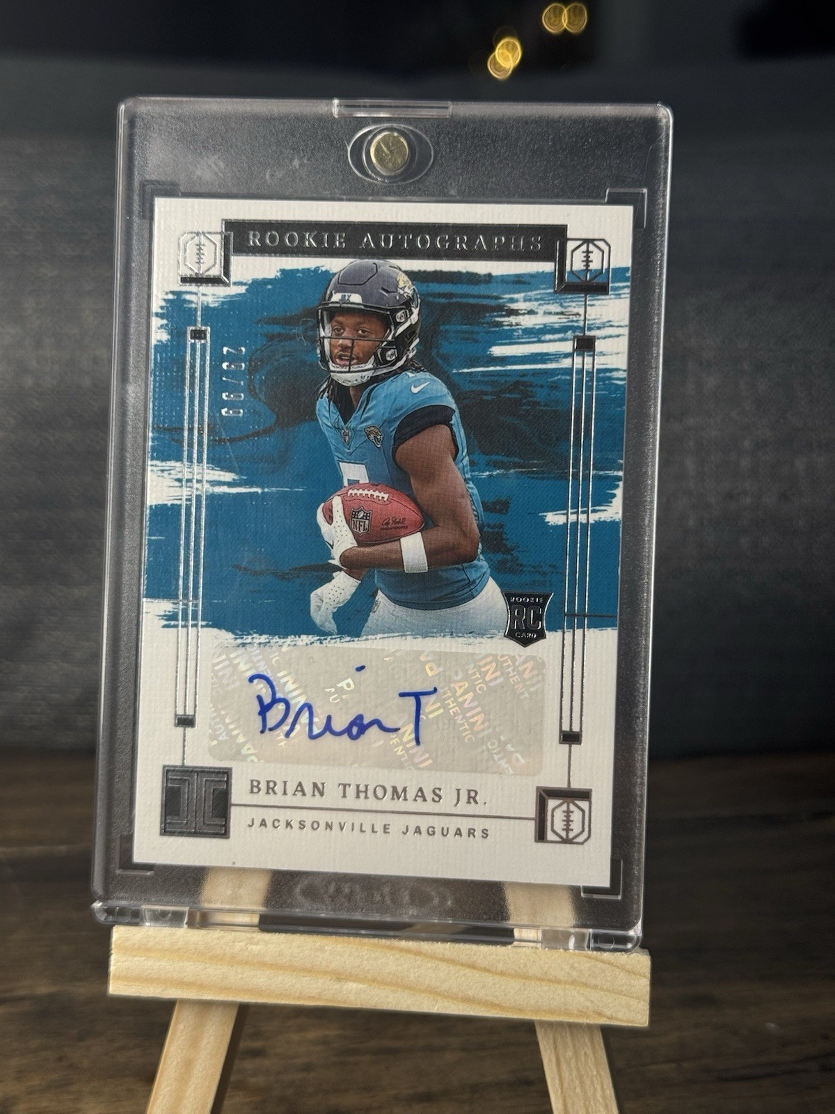 2024 Panini Impeccable - Rookie Autographs Brian Thomas Jr. #RA-BTJ /99 (AU, RC)