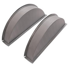 ECOTRIC Pickup Truck Steel Rear Wheel Tubs Housings Medium, Unpainted