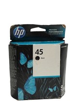 GENUINE HP 45 INK 51645A FRESH NEW FACTORY SEALED BOX EXP Jul 2015