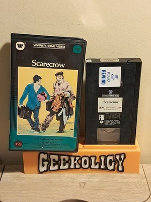 Scarecrow VHS (1973 Warner Home Video) Clamshell - Gene Hackman, Al Pacino