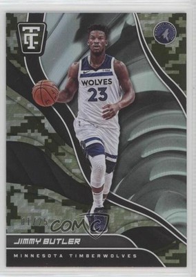 2017-18 Panini Totally Certified Camo 1/25 Jimmy Butler #2 7y2