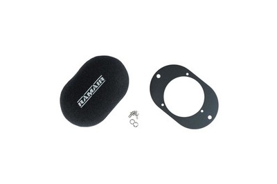 Ramair gewölbter Vergaser Luftfilter und Grundplatte für Weber 23/32 TLD 100mm int Höhe