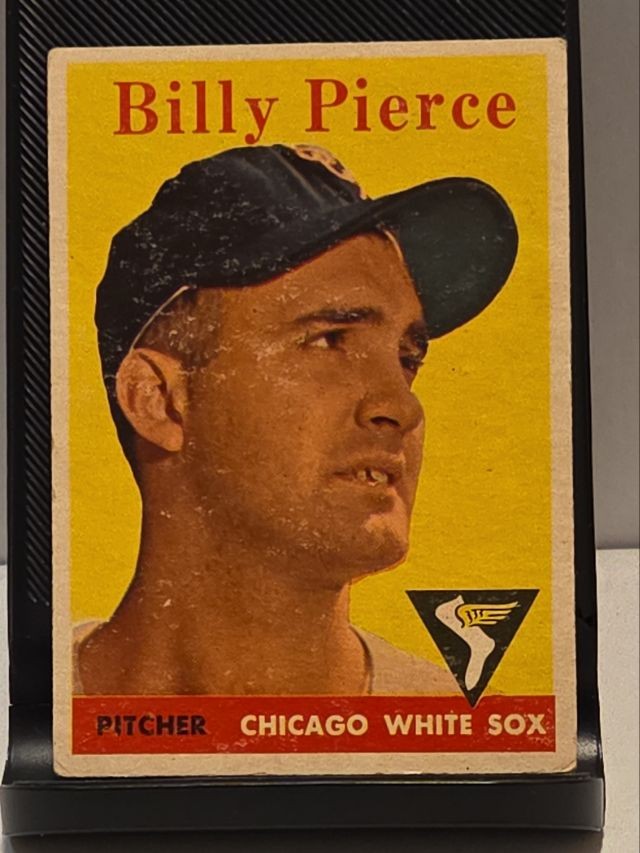 1958 Topps #50 Billy Pierce Chicago White Sox VG White Team Name