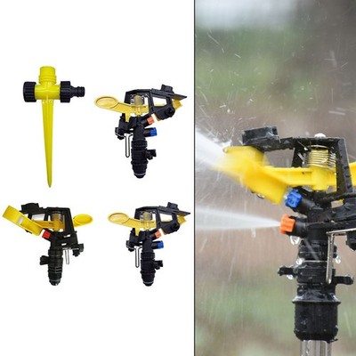 Metall rotierender Sprinklerkopf für Rasen und Garten mit 360 Grad Spray