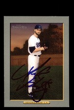Signed Baseball Card Auto Mark Hendrickson 2006 Topps Turkey Red #542 Dodgers
