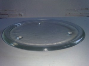 Mikrowellen Universal Drehteller klar, transparent, Durchmesser 19cm.