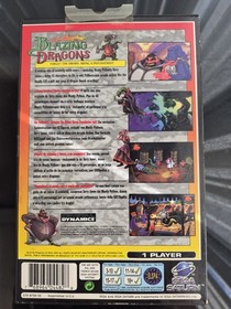 Blazing Dragons Sega Saturn PAL, Complete With Original Box and Manual