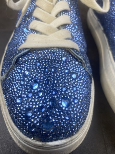Betsey Johnson blau Sidny Strass Plateau Sneaker Größe 8,5 - Bild 4 von 9