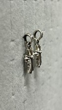 Chrome Hearts Baby Fat Earring + Pendant Bundle Set Silver 925 No Box