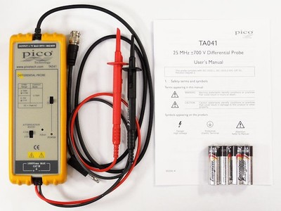 Pico High voltage differential probe 25MHz 700V TA041 From Japan 