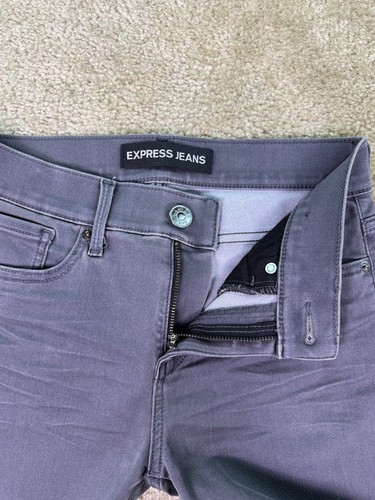 Express Womens Extreme Stretch Mid Rise Legging Jeans Size 0 0R Pants C517 - Picture 3 of 12