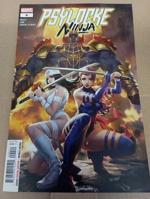 Marvel Psylocke Ninja 4 Seeley Standard Cover 2026