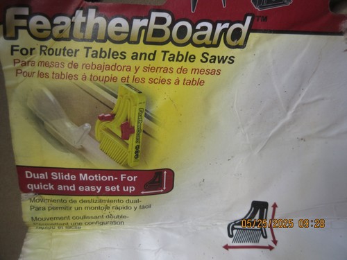 Milescraft Featherboard for router tables and table saws with Center Finder Tool - Picture 6 of 8